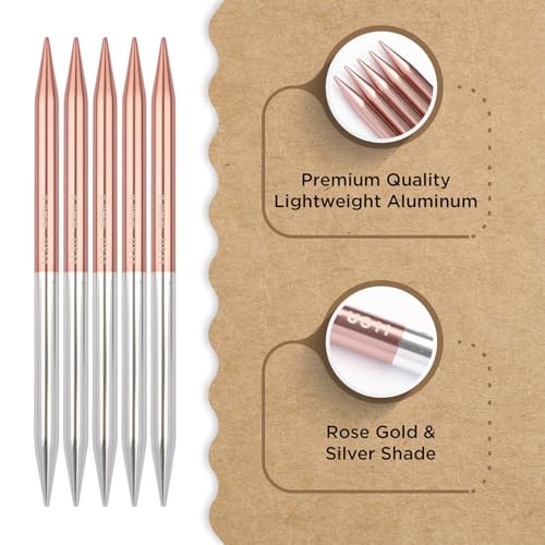 Knitter’s Pride Rosemist Double-Point Needle 6""(15cm) - US 11(8mm) - size: 8.00mm