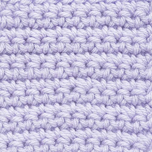 Caron One Pound Soft Yarn for Crocheting & Knitting, Lilac, 2-Pack | #4 Worsted Medium, Soft 100% Acrylic Yarn for Crochet, Knitting, Blankets and Crafts, 812yds, 453.6g/16oz per skein - color: Lilac, size: 2 Pack