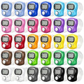 30 Pack Electronic Finger Counter Bulk,5 Digit LCD Electronic Digital Display,Resettable Hand Tally,12 Colors Counting Numbers for Golf,Goods Counting,Lap & Knitting,School Stadium Events
