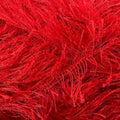 Premium Eyelash Fun Fur Yarn - Ultra Soft Fuzzy Faux Fur Novelty Thread for Knitting & Crochet | Chunky Multi Color Craft Supplies - 3.53 Oz (100g), 165 Yrds (150m) (1Skein, Bright Red) - color: Bright Red