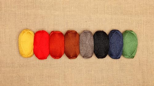 Highland Haven - 100% Highland Wool Yarn Set of 3 Skeins (150 Grams) DK Weight - Sourced Directly from Peru - Heavenly Soft and Perfect for Knitting and Crocheting (DK, Mustard Gold) - color: Mustard Gold, size: DK