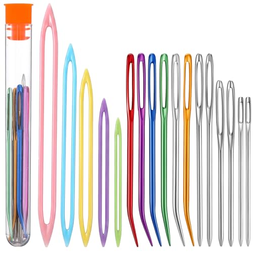 Assorted Yarn Needles Darning Tapestry Large Sewing Eye Weaving Needle | Big Darning Crochet Wool Finishing Knitting Needles for Thick Bulky Yarn