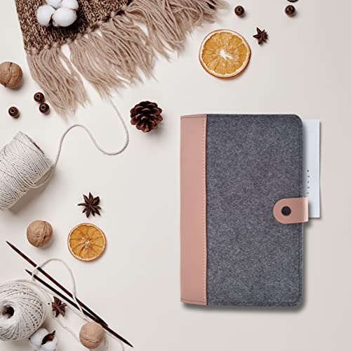 10×7 Inch Circular Knitting Needle Case Knitting Needles Storage for Knitting Needles Collecting (NO Accessories Included)