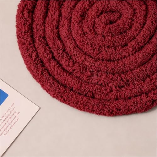 bearberry Jumbo Chenille Yarn, Super Bulky 10 - Extra Plush & Skin-Friendly for Chunky Knit Blankets, Arm Knitting & Crocheting 8-Pack (8oz/25yd Per Skein), Machine Washable, Ultra Soft, Burgundy - color: Burgundy