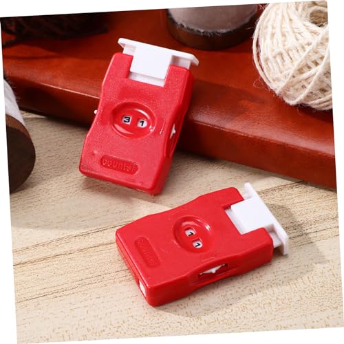SEWACC 2 Pack Stitch Counters for Knitting and Crocheting Row Counter for Knitting Crochet Row Counter Compact Knitting Accessories for Beginners 2.75 X 1.69 X 0.39 in