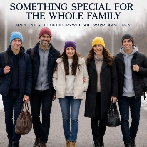 Yacht & Smith Wholesale Beanie and Glove Winter Bulk Kit, Kids Adults Bulk Sets, Homeless Donation Shelters - color: 12 Pack Adults