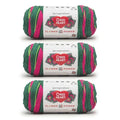 Red Heart All in One Flower Power Crochet Yarn, Hyacinth Bucket, 3-Pack | #4 Medium Worsted Weight 100% Acrylic Striping Yarn for Crochet and Knitting, Up to 12 Flower Motifs, 440 yards, 250g/8.8oz - color: Hyacinth Bucket