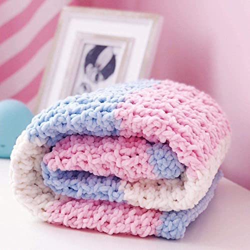 Yarn Art Dolce Yarn 100% MicroPolyester Velvet Blanket Amigurumi Super Bulky :6 Baby Chenille Yarn (1 Skein) (776) - color: 776