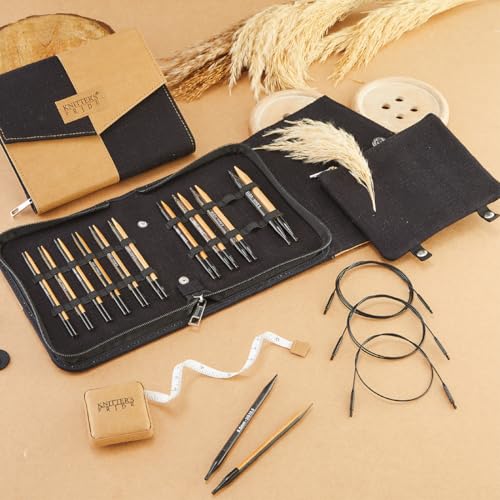 Knitter's Pride Day & Nite Interchangeable Needle Set 4""(10cm) - Regal - size: Set of 11 - 4" (10cm)