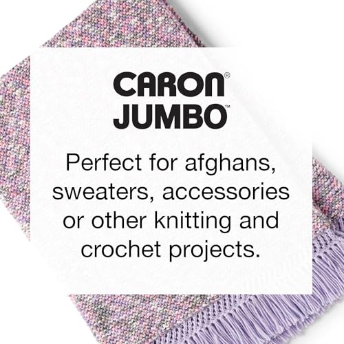Caron Jumbo Ombre Yarn, 12 oz, Chocolate Variegate, 1 Ball
