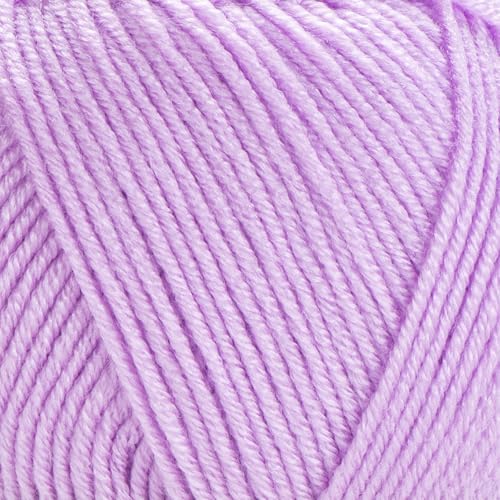 1 Skein YarnArt Adore, Antipilling Yarn, 100% Antipilling Acrlylic, 100 g (3.5 oz), 280 m (306 yd), 3 : Light-DK, Lilac - 362 - color: Lilac - 362