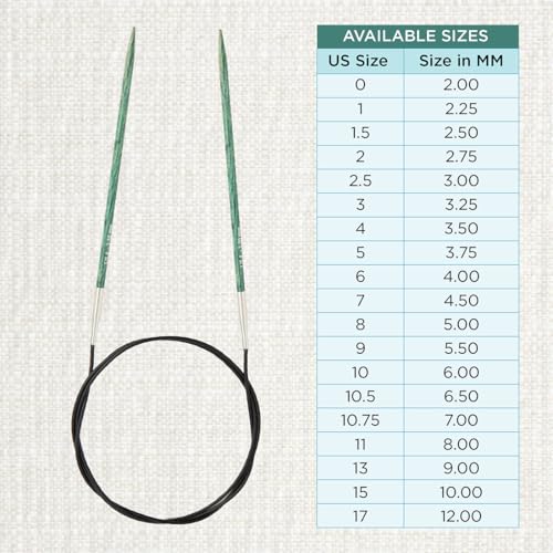 KnitPro Dreamz Fixed Circular Needles 16" (40cm) | US Size 4 (3.5mm) - size: US 4 (3.5mm)