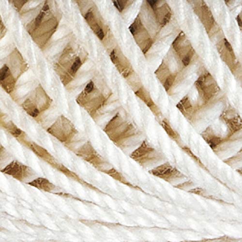 Red Heart Fashion Crochet, Cotton Size 3, Natural (182-226) - color: Natural, size: Size 3