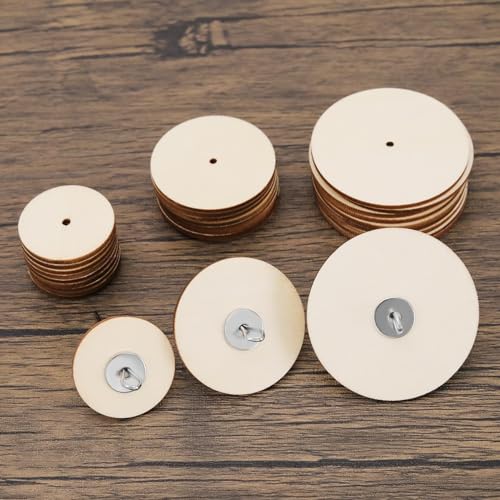 30pcs Doll Joint Cotter Pin Doll Joint Limbs Connect Pin Fibreboard Disks 30mm 40mm 50mm Doll Accessories Kit for Teddy Bear Toys Dolls