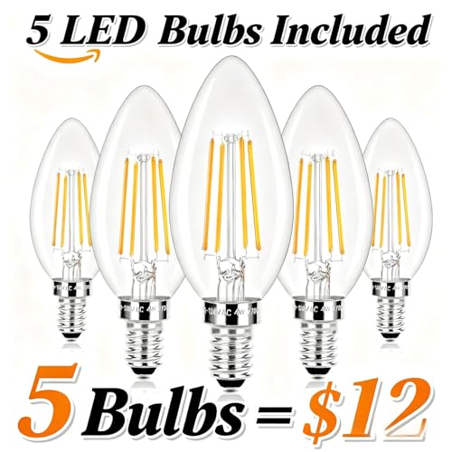 DIMMABLE Full Glass Plug in Chandelier 5 Light Crystal (Bulbs Included), White Hanging Pendant Ceiling Light Fixture with Long Cord, Modern K9 Crystals for Bedroom Dining Living Room Kitchen Island - color: White