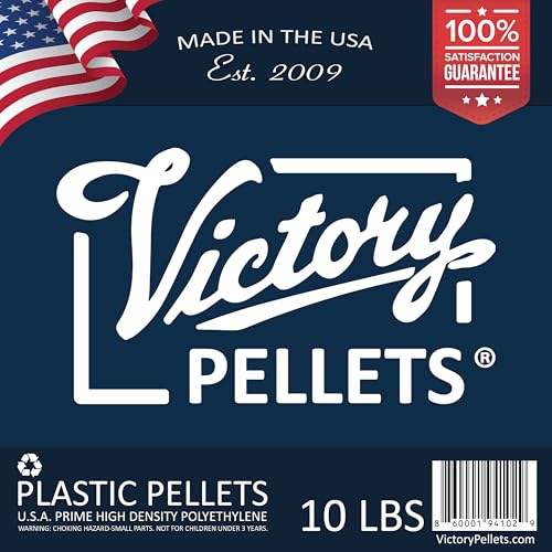 Victory Pellets 10 LB - USA-Made Plastic Poly Pellets - size: 10 LB
