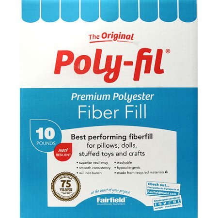 Fairfield PF-10 Poly-Fil Premium Fiber (sdfg, 2 Pack)