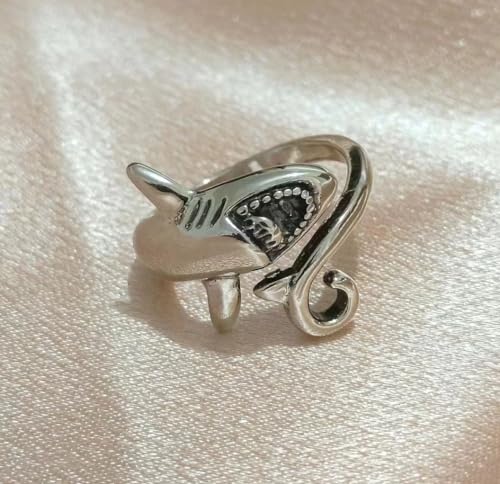 Namifin Crochet Ring for Fingure Adjustable Crochet Tension Ring Yarn Tension Rings Easy Crocheting Crochet Accessories Mother Grandma Thanksgiving Presents - color: Fierce Sharks Crochet Ring Set