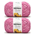 Bernat Blanket Mist-ical Crochet Soft Chenille Yarn, Phlox, 2-Pack | #6 Super Bulky Yarn, 100% Polyester, Soft Crochet Yarn for Blankets, Sweaters & Amigurumi, 220yds, 300g/10.5oz per skein - color: Phlox