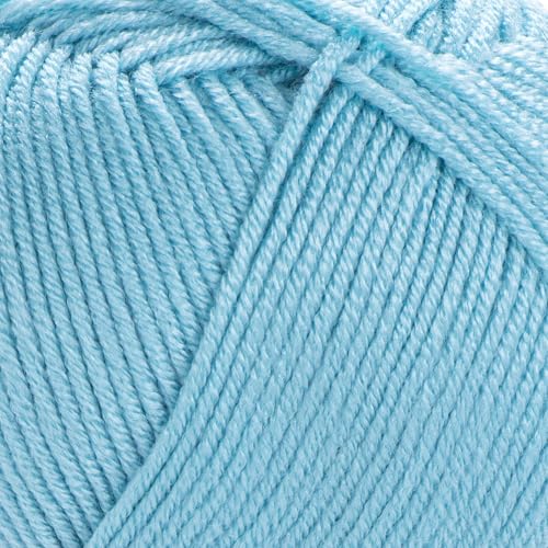 1 Skein YarnArt Adore, Antipilling Yarn, 100% Antipilling Acrlylic, 100 g (3.5 oz), 280 m (306 yd), 3 : Light-DK, Cyan - 342 - color: Cyan - 342