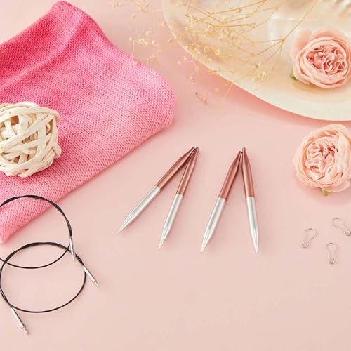 Knitter’s Pride Rosemist Interchangeable Needle 5""(13cm) - US 2.5(3mm) - size: 3.00mm