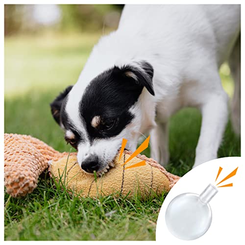 WishLotus Replacement Squeakers for Dog Toys, 45mm Toy Noise Maker Plush Toy Repair Reed Insert Airbag Replacement for Dog Cat Toy Repair Round(Large 10pcs) - size: 45mm 10pcs