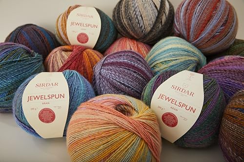 Sirdar Jewelspun Aran - Tourmaline Dream (850) - 200g - color: Tourmaline Dream