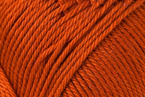 1 Skein/Pack Schachenmayr (SMC) Catania Originals Yarn, Each Ball 1.76 Oz (50gr) / 136 Yards (125 m), 100% Mercerized Cotton for Knitting and Crochet Yarn, Sport Weight, 388 - Terracotta - color: 388 - Terracotta