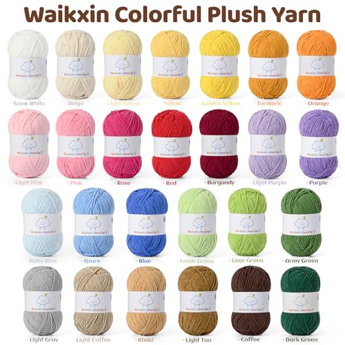 Fluffy Chenille Yarn for Crocheting，Baby Yarn for Crocheting Soft，3 Pack of 100g/3.5oz Velvet Amigurumi Yarn ，Fingering Weight Yarns for Crocheting Baby Blankets、DIY Craft.(3 Milky White) - color: 3 Milky White