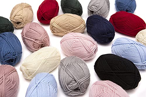 100% Superwash Wool Yarn 3 Skeins 150g DK Weight Knitting Crochet Burgundy | Sourced from Peru for breathable warmth and 327yd total length per 150g pack ideal for soft baby garments hats and sweater - color: Burgundy