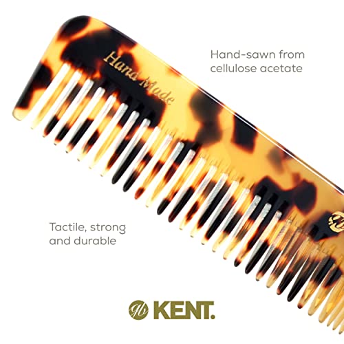 Kent 6T TY Fine Tooth and Wide Tooth Hair Comb, Handmade Styling Comb for Hair Care, Barber Combs, Beard Combs For Men, Styling Grooming for Men, Women and Kids - color: Yellow Tokyo, size: 3 Pack