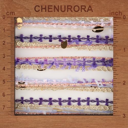 Artisanal Yarn Collection Multifiber Fancy Yarn for Knitting Crocheting Crafts DIY, Set of 3 Rolls(140 Lavender Haze) - color: 140 Lavender Haze