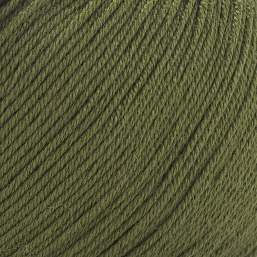 YarnArt Baby Cotton Yarn 4-Pack – Soft Knitting Yarn for Baby & Summer, 50% Cotton 50% Acrylic, 1.76 Oz Each, 180.44 Yds/Skein – Ideal for Amigurumi & Crochet Projects (443) - color: 443