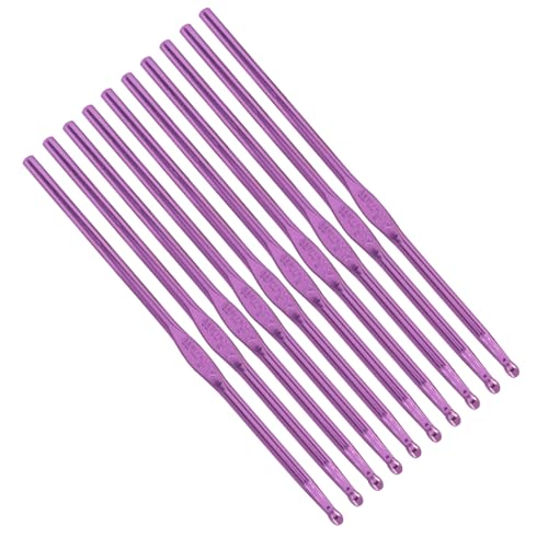 Bivethoi Aluminum Crochet Hook 4.5mm, 20 Pcs | Knitting Needles, Bulk Set, For Craft Yarn, For Beginners - size: 4.5mm