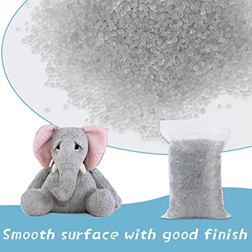 700g/24.69oz Premium Stuffing Beads, Polyfill Stuffing Poly Pellets | Filler Beads Stuffing for Stuffed Animals, Glass Filling Beads, Filled Beads Weighted Stuffing Bead for Craft DIY Decor - size: 700g