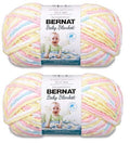 Bernat Baby Blanket Big Ball Yarn (2-Pack) Pitter Patter 161104-04616