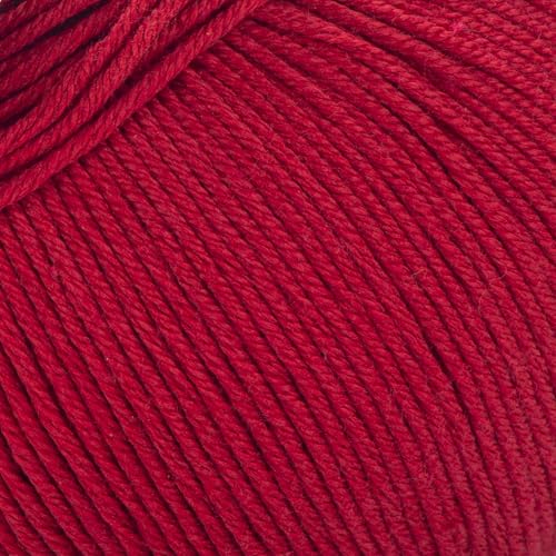 YarnArt Baby Cotton Yarn 4-Pack – Soft Knitting Yarn for Baby & Summer, 50% Cotton 50% Acrylic, 1.76 Oz Each, 180.44 Yds/Skein – Ideal for Amigurumi & Crochet Projects (427) - color: 427