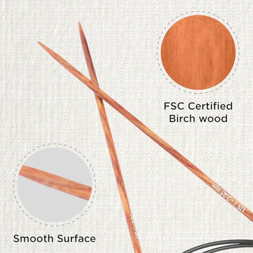 KnitPro Dreamz Fixed Circular Needles 16" (40cm) | US Size 1 (2.25mm) - size: US 1 (2.25mm)