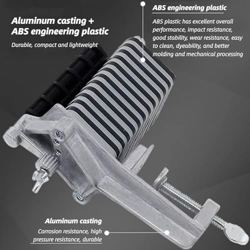 Leather Cutter Strap Cutter for Punching Fringe Braiding Belts Strips Manual Tool Lace Cutter with Scissors Blades Crafting Accessory for Leatherworking and DIY Projects