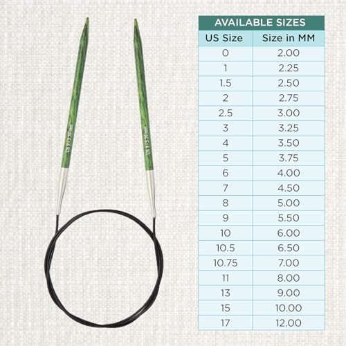 KnitPro Dreamz Fixed Circular Needles 16" (40cm) | US Size 9 (5.5mm) - size: US 9 (5.5mm)