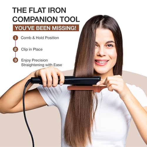 Rat Tail Combs, Teasing Comb, Flat Iron Combs for women, Parting Combs for braiding hair, Hairstylist essentials for Highlights - Balayage board hair combs for Styling & Cutting (2 Pack) - color: Brown