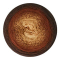 Scheepjes Cotton Whirl Gradient Yarn, 1000m, 740 Brown Sugar Spell - color: 740 Brown Sugar Spell