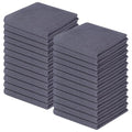 Homaxy 100% Cotton Waffle Weave Kitchen Dish Cloths 24-Pack, Dark Grey | 12 x 12 Inches, Ultra Soft Absorbent Dish Towels, Quick Drying Dish Rags with Hanging Loop - color: Dark Grey, size: 12 X 12 - 24 Pack
