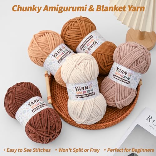 3 Black Soft Chenille Yarn for Crocheting, Fluffy Chunky Crochet Yarn for Baby Blanket, (10.58oz/393yds) Fuzzy Velvet Yarn for Amigurumi&DIY Puzzle、Crafts、Scarf - color: 3 Black