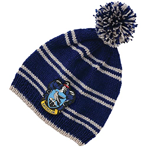 Ravenclaw Hogwarts House Beanie Hat Kit | Harry Potter Wizarding World Knitting Kits