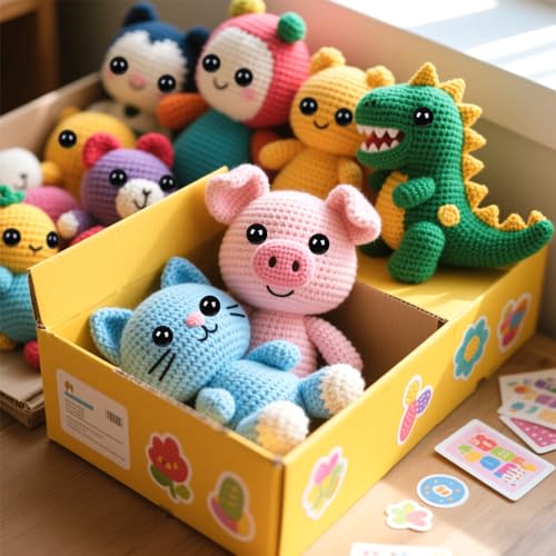 MUCUNNIA 400pcs 22mm Safety Eyes for Amigurumi with Washers Plastic Black Safety Eyes for Crochet Craft Safety Eyes for DIY Halloween Decorations Crochet Stuffed Animals Crafting - size: 22mm