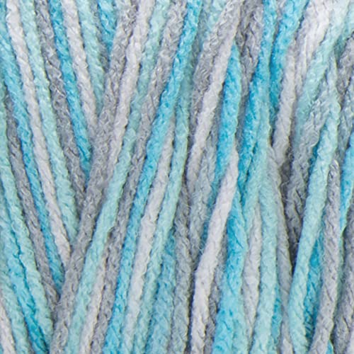 Red Heart Super Saver Jumbo Yarn for Crocheting, Icelandic, 2-Pack - color: Icelandic, size: 2-Pack