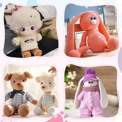 64 Pcs 30mm Safety Eyes Colorful 3D Safety Eyes for Amigurumi Plastic Eyes for Crochet Animals DIY Handcrafts Doll Making Supplies