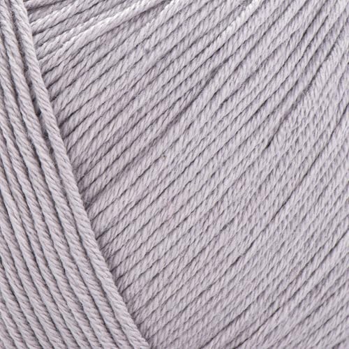 YarnArt Baby Cotton Yarn 4-Pack – Soft Knitting Yarn for Baby & Summer, 50% Cotton 50% Acrylic, 1.76 Oz Each, 180.44 Yds/Skein – Ideal for Amigurumi & Crochet Projects (406) - color: 406