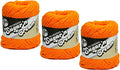 Bulk Buy: Lily Sugar 'n Cream Solids 100% Cotton Yarn (3-Pack) (Hot Orange #1628)